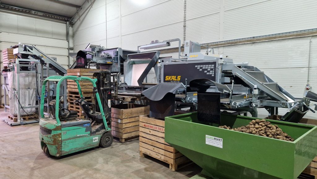 SKALS SDe perunanlajittelulinja