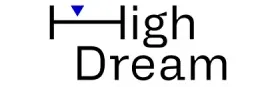 High Dream -logo, innovatiivisten punnitus- ja pakkausratkaisujen valmistaja