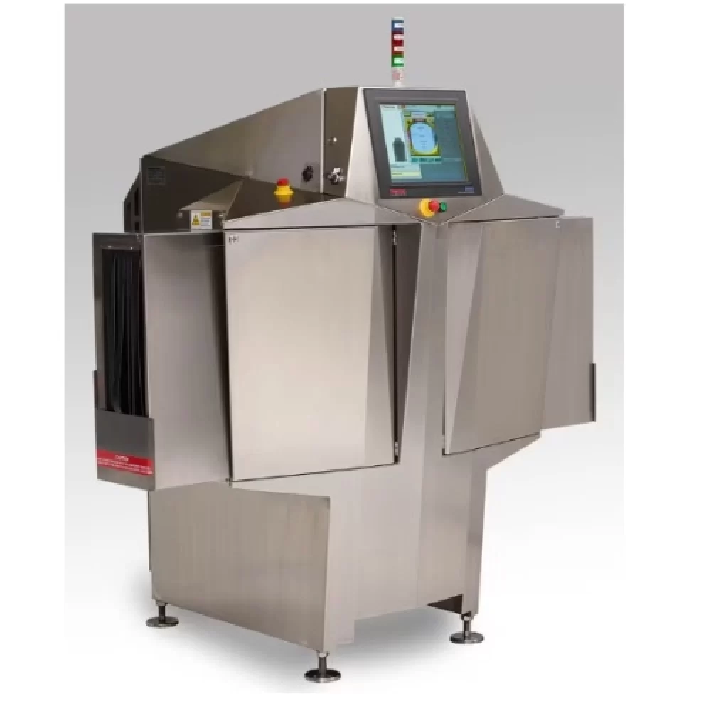 Thermo Scientific Xpert S400 elintarviketeollisuuden läpivalaisulaite- röntgen purkeille, pulloille ja muille korkeille tuotteille